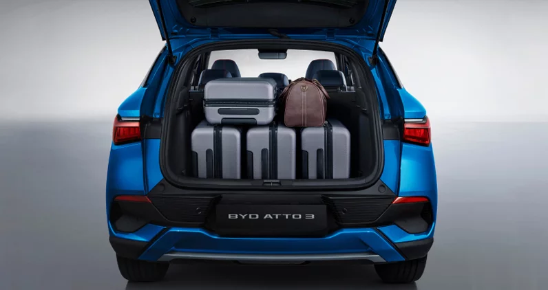 Atto 3 Spacious Trunk